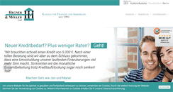 Desktop Screenshot of hegner-moeller.de